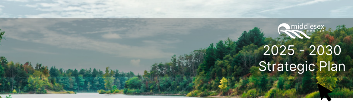 A landscape of pine trees nestled around a still river