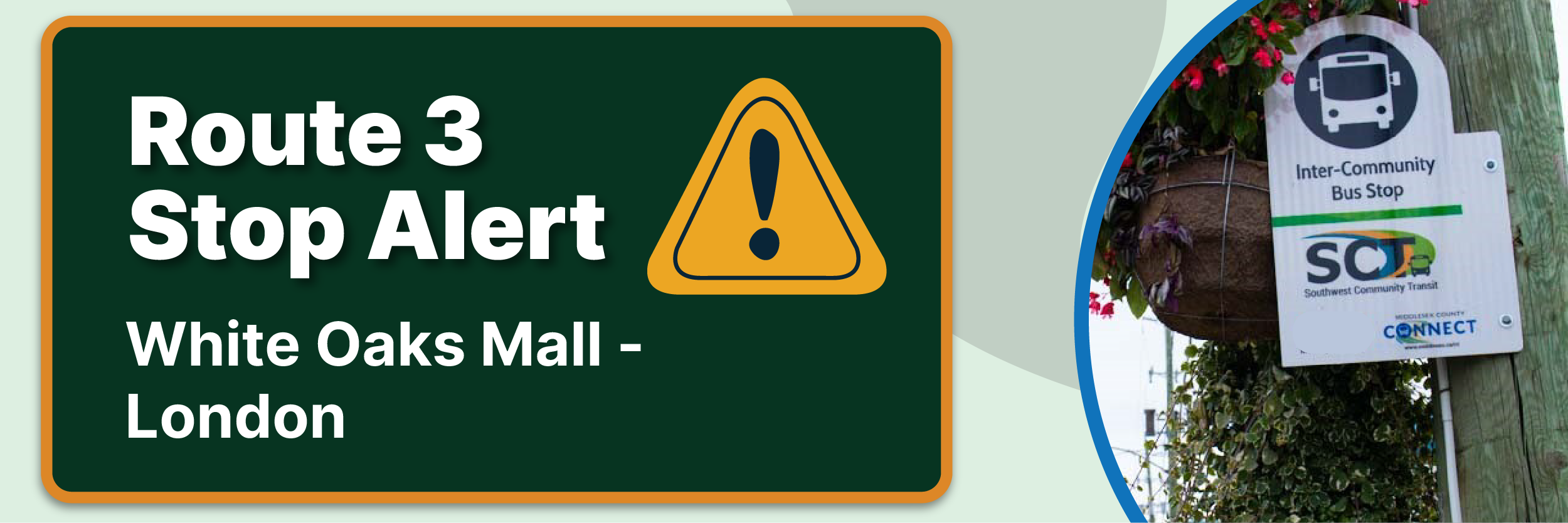 Bus stop alert-Route 3 Bus stop alert-Route 3