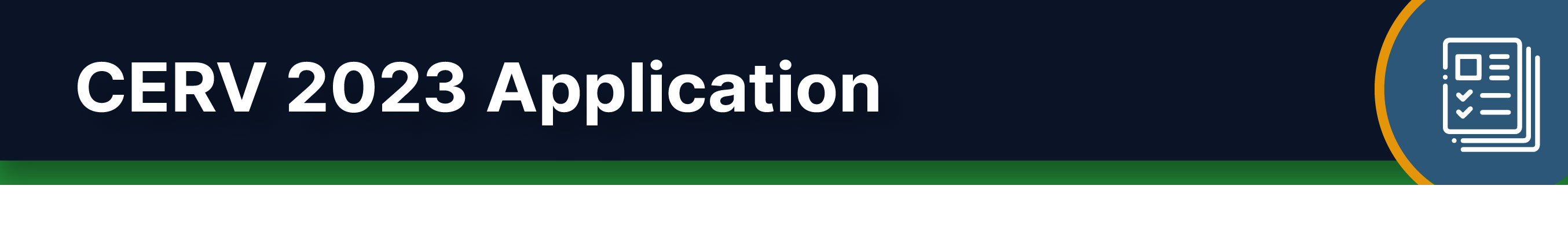 CERV Application 2023