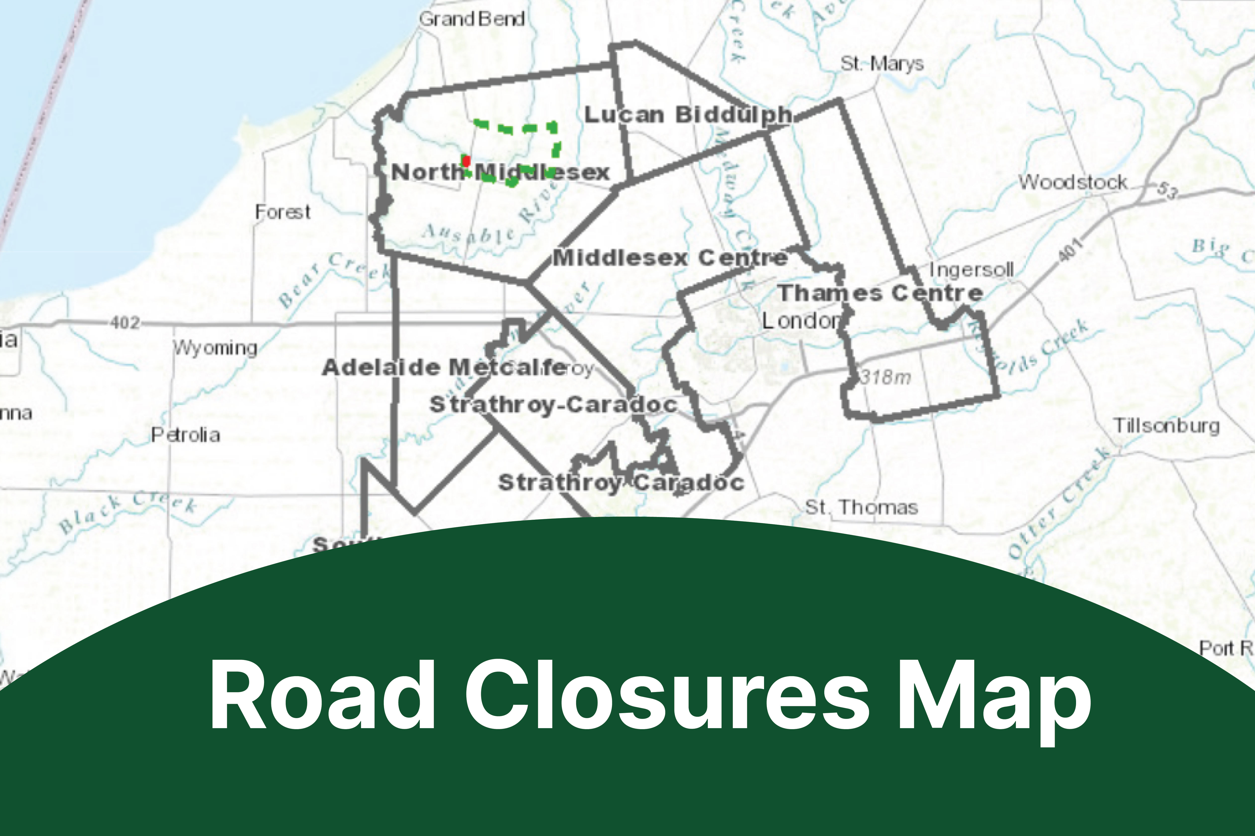 Road Closures Map