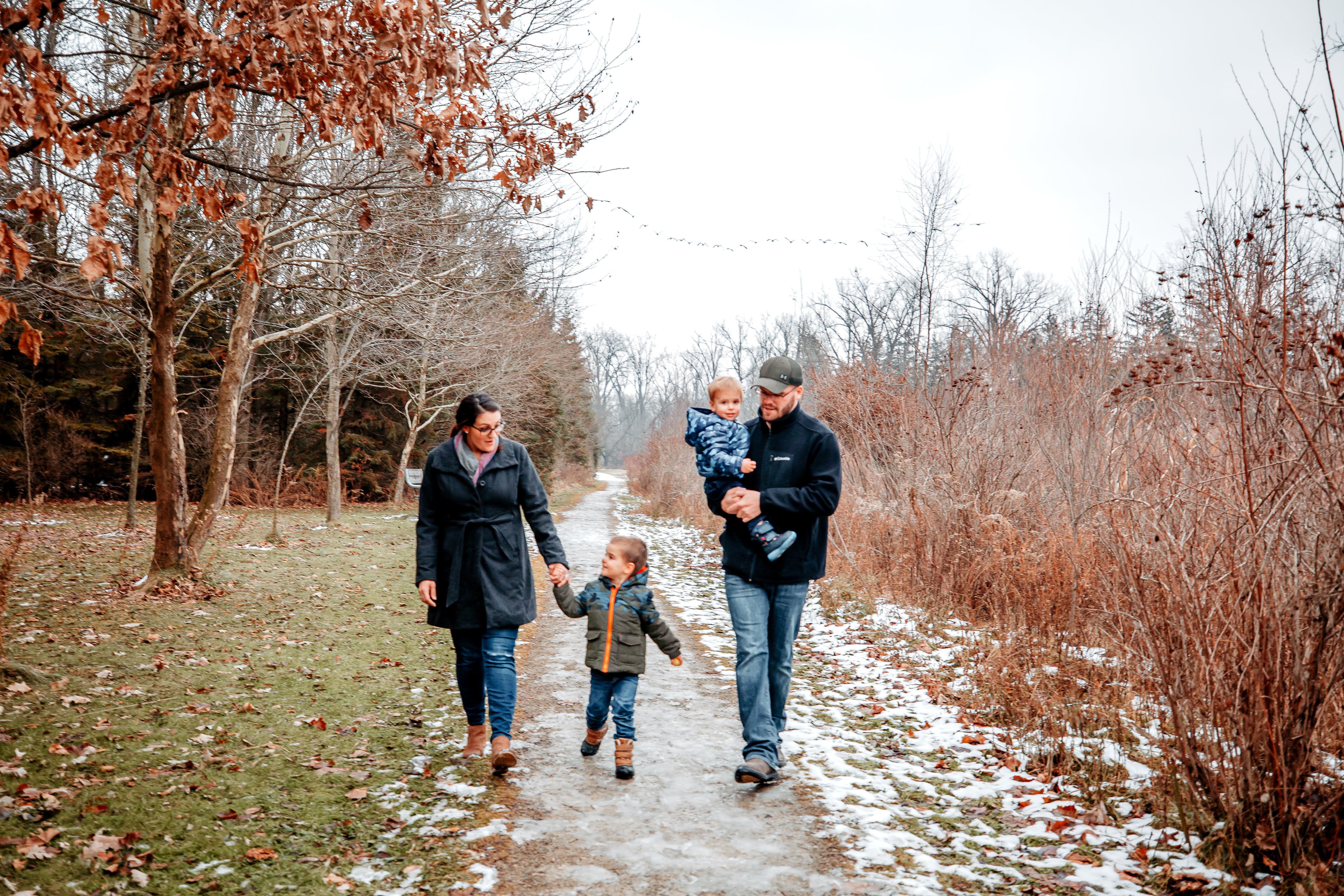 Parents with kids