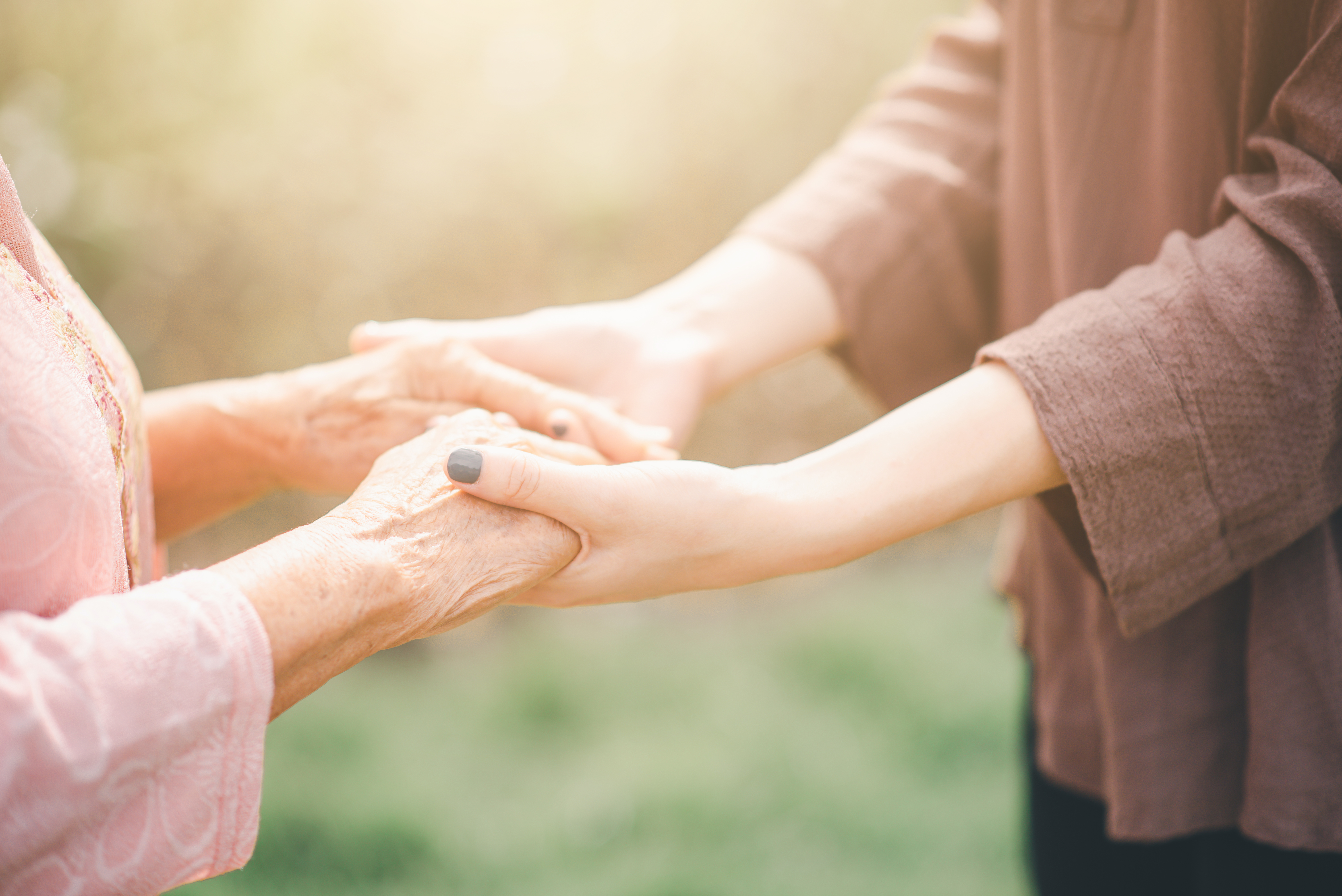 hands holding