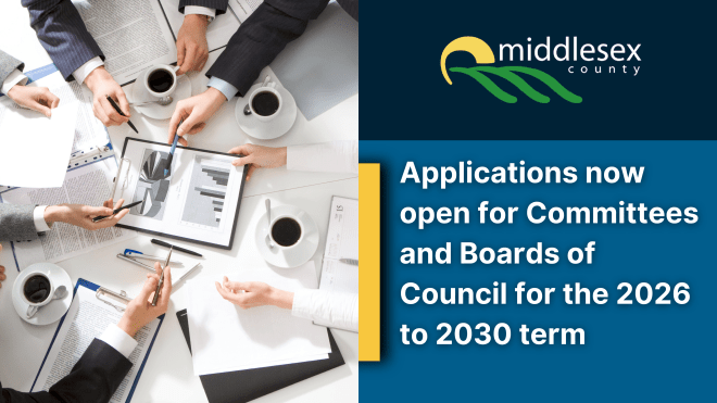 Applications now open for Committees and Boards of Council for the 2026 to 2030 term