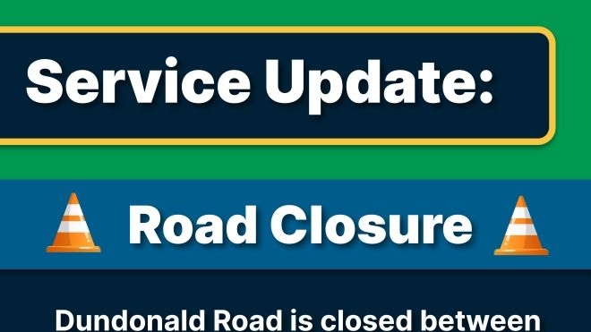 Dundonald Road Closure