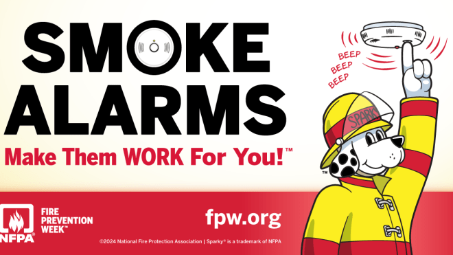 Smoke Alarms - Fire Prevention Week 2024