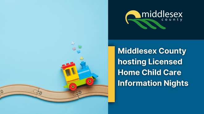 Middlesex County Hosting Licensed Home Child Care Information Nights