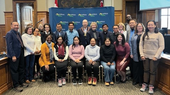 Cambodia Delegation Visit