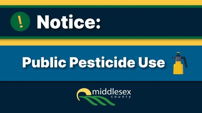 Notice of Public Pesticide Use 