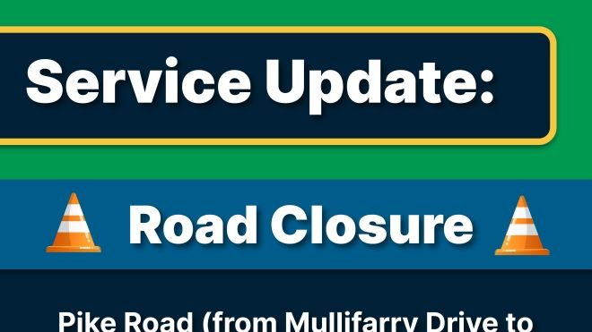 Pike Road and Mullifarry Drive Road Closure 