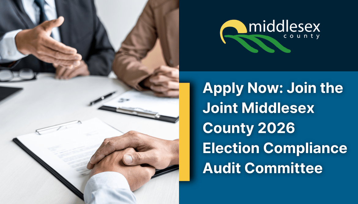Apply Now: Join the Joint Middlesex County 2026 Election Compliance Audit Committee