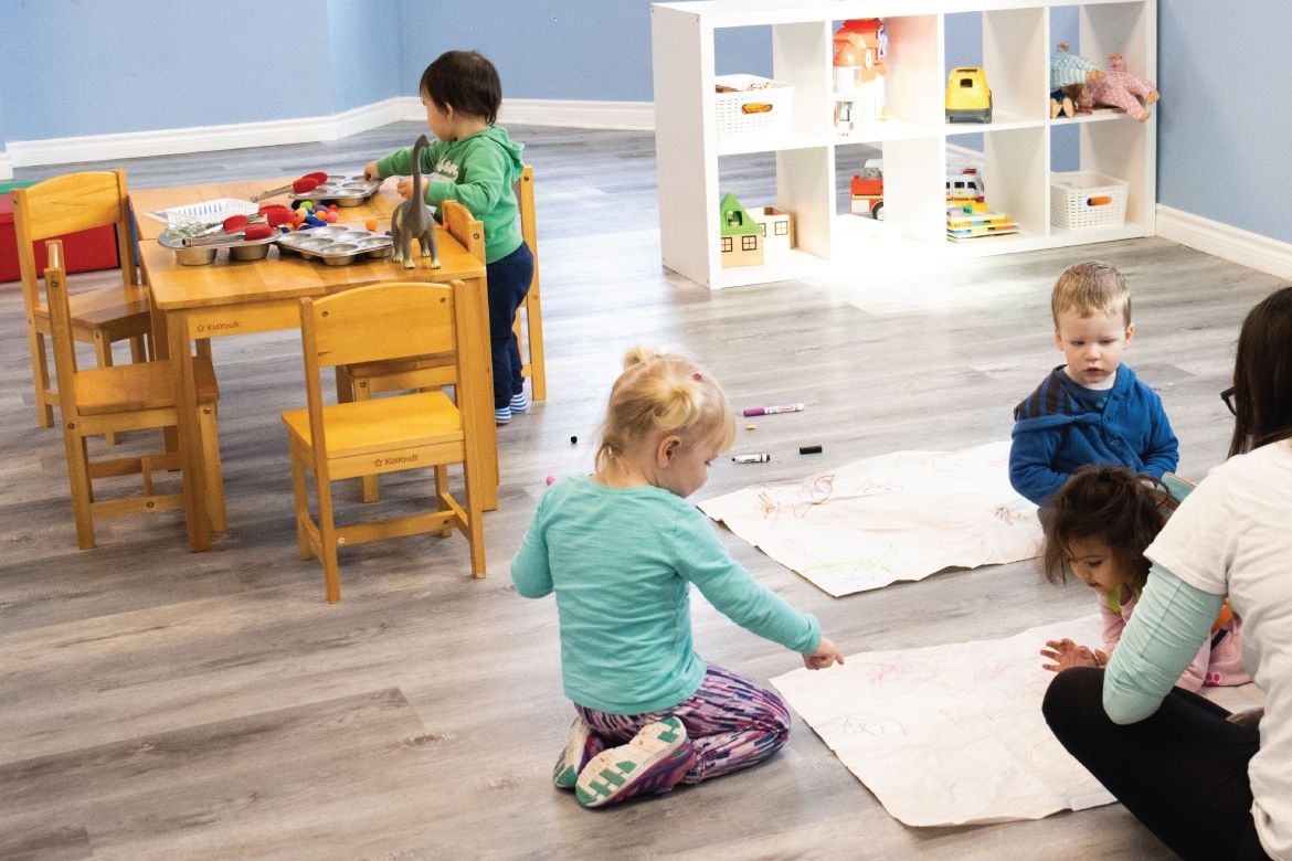 Early Childhood Educator with kids