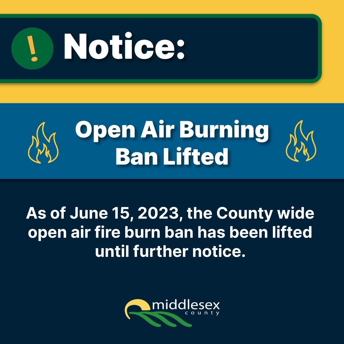 Burn ban lifted 