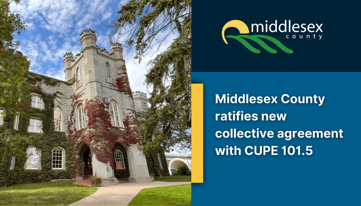 Middlesex County ratifies new collective agreement with CUPE 101.5