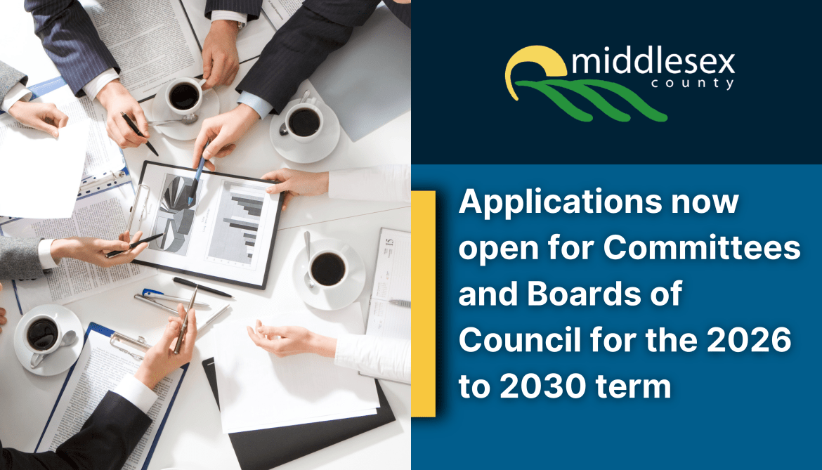 Applications now open for Committees and Boards of Council for the 2026 to 2030 term