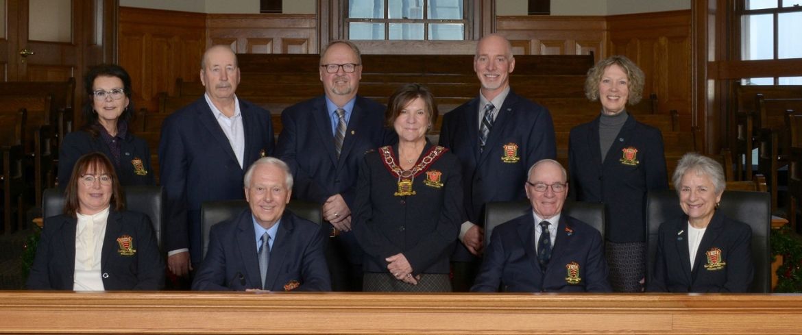 Councillors in chamber