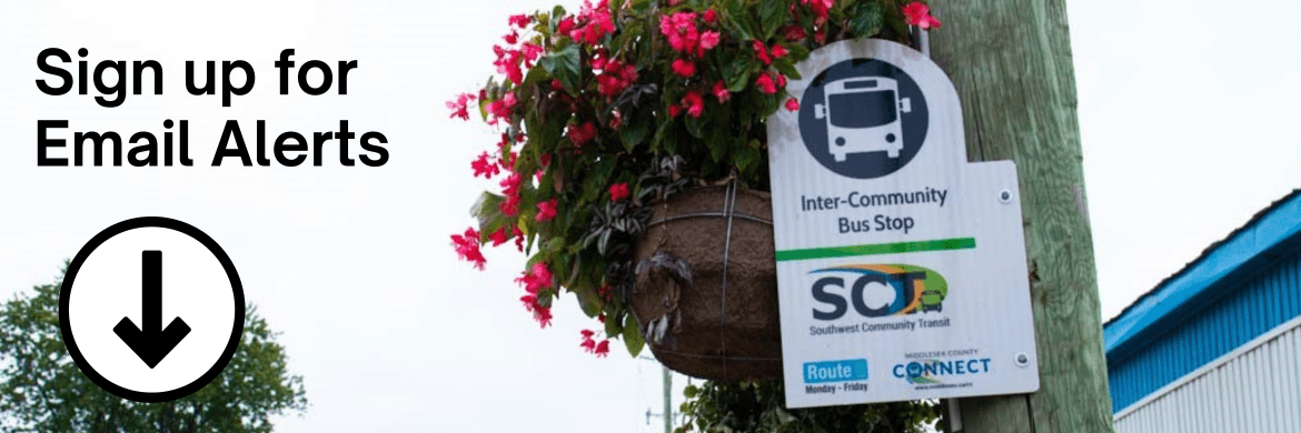 Sign up for Email Alerts Bus Alerts Image