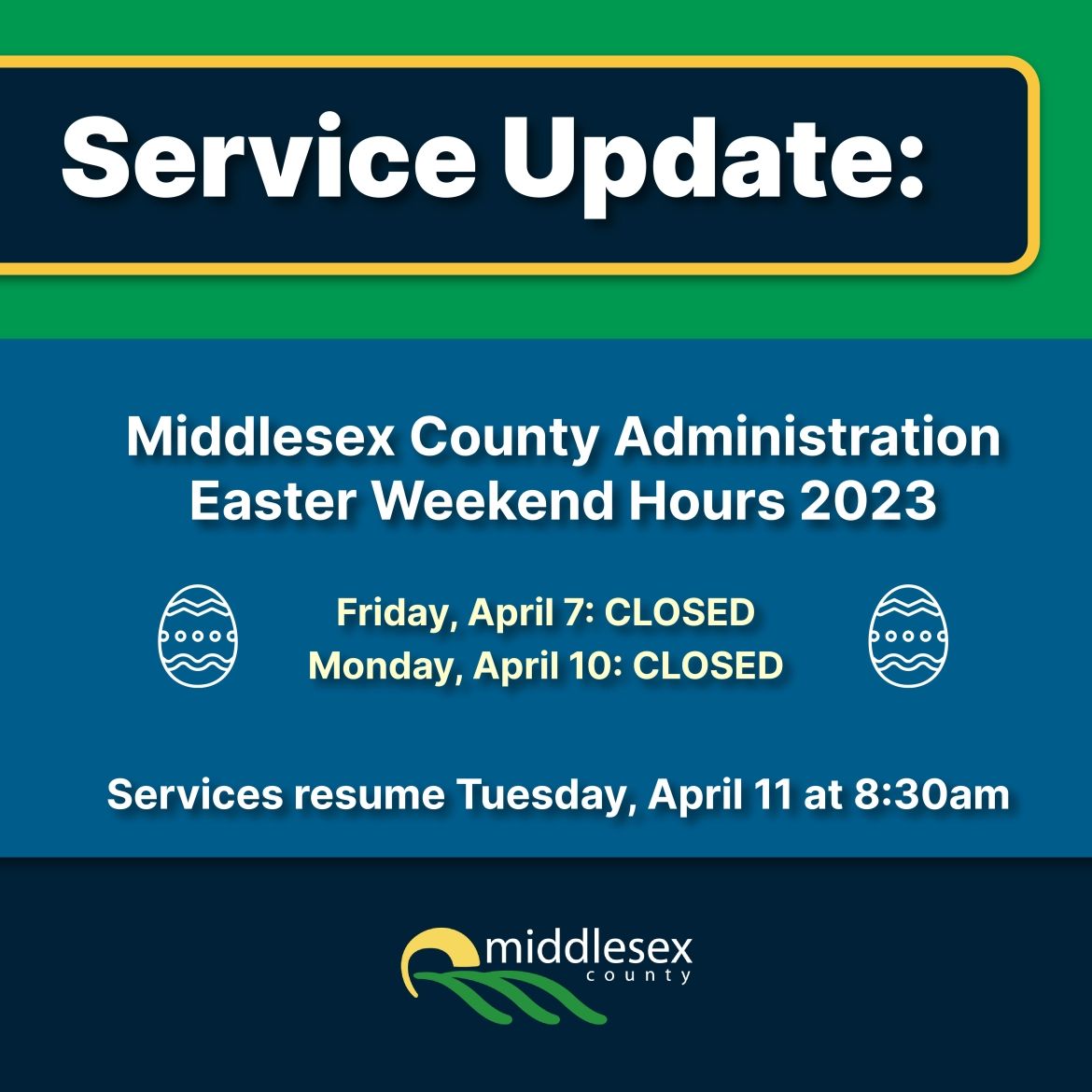 Easter Weekend Hours 2023