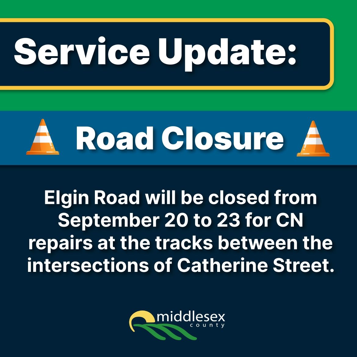 Elgin Road Closure 