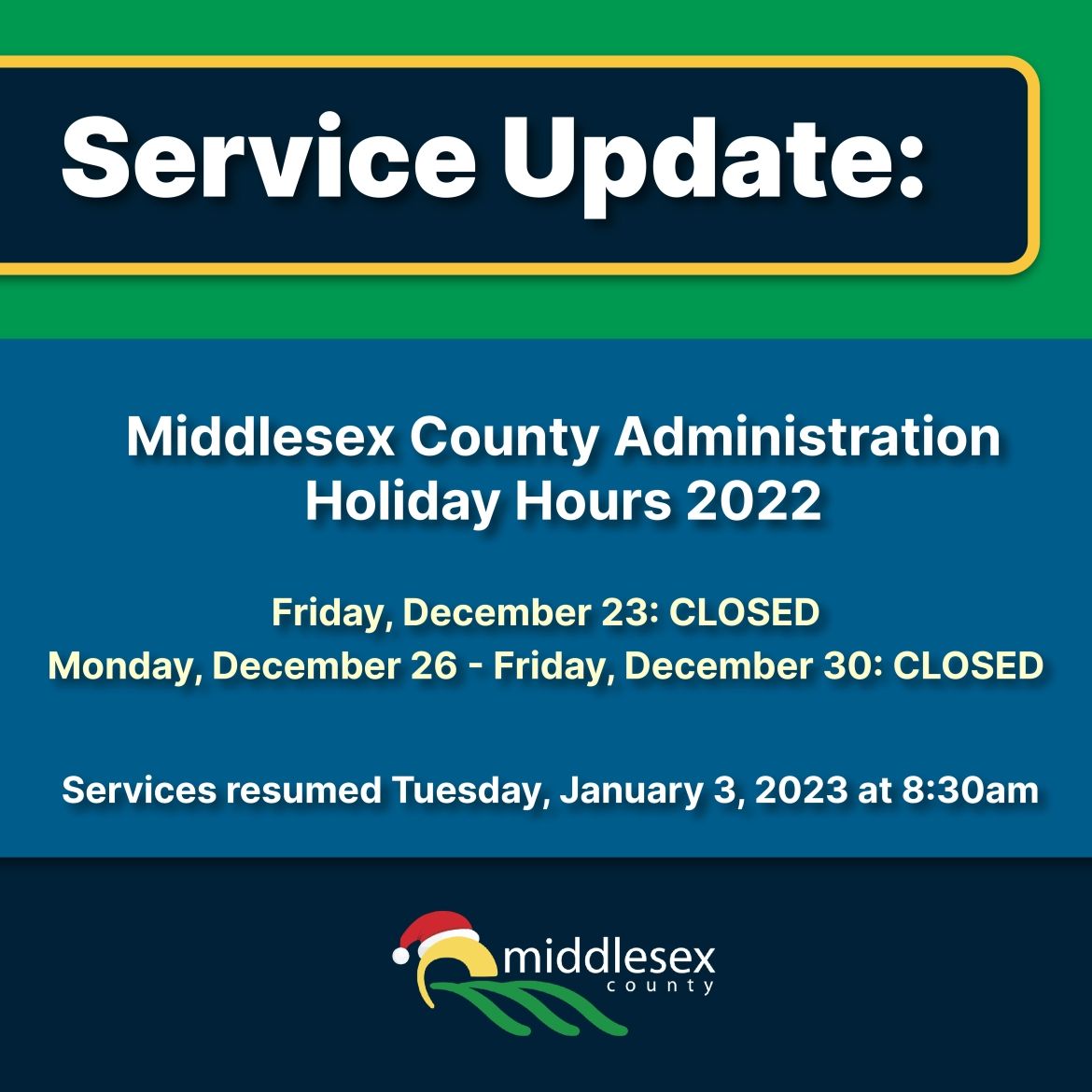 Holiday Hours 