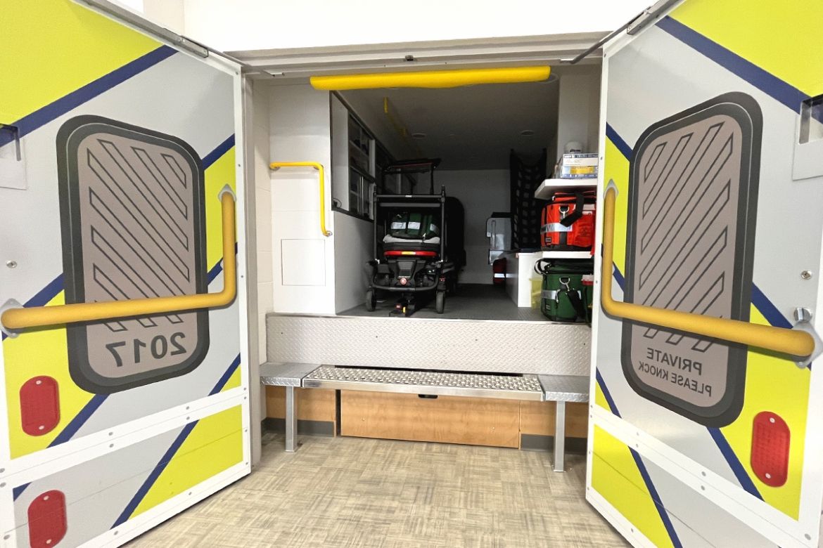 Ambulance training simulation