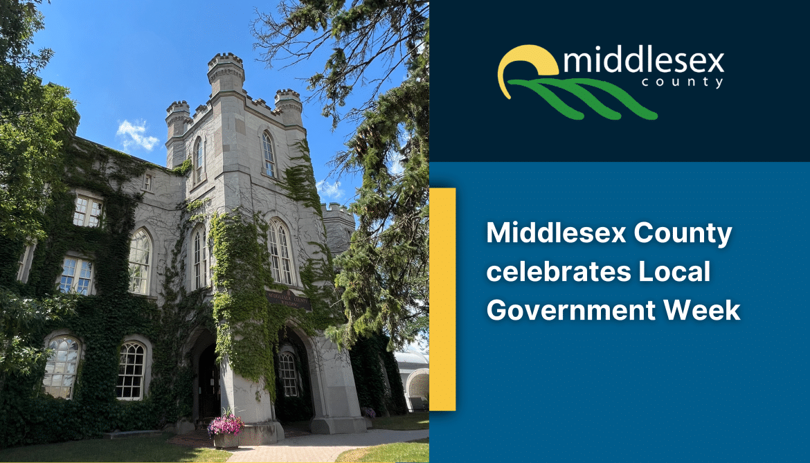 Middlesex County celebrates local government week. 