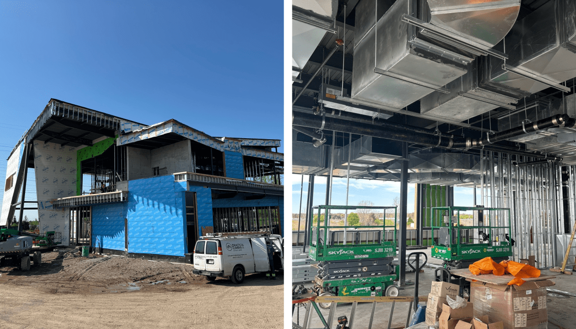 Building construction.