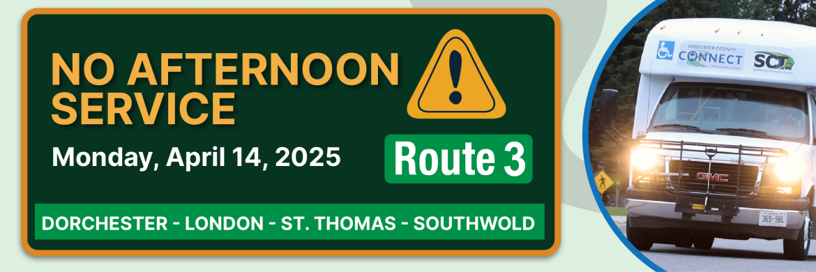 No PM Service- Route 3