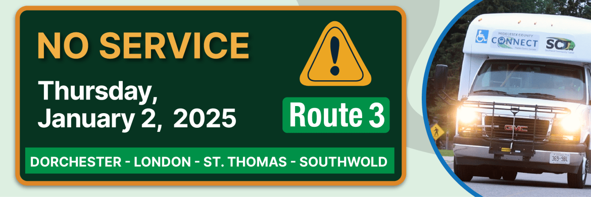 No Service - Route 3