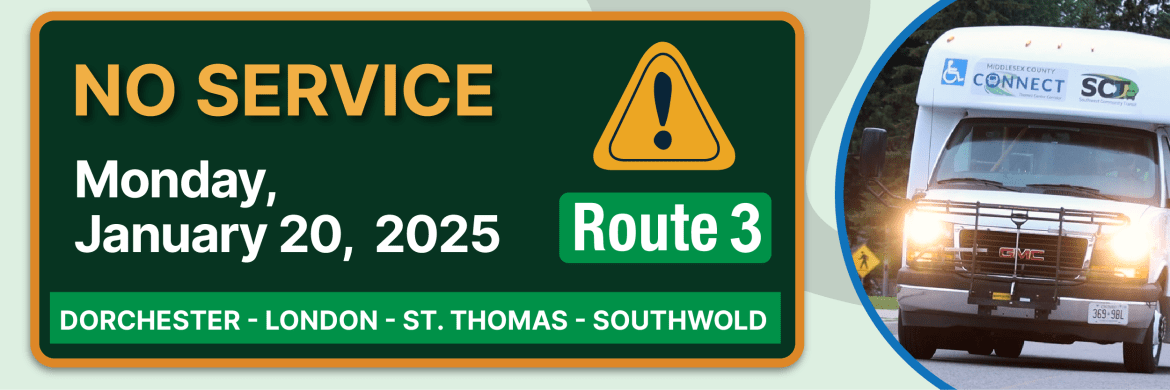 No Service - Route 3