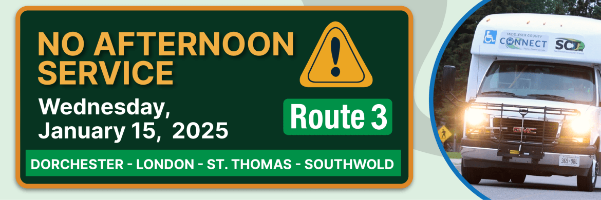 Route 3 - PM Service