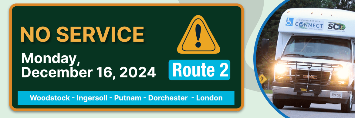 Route 2 - No Service