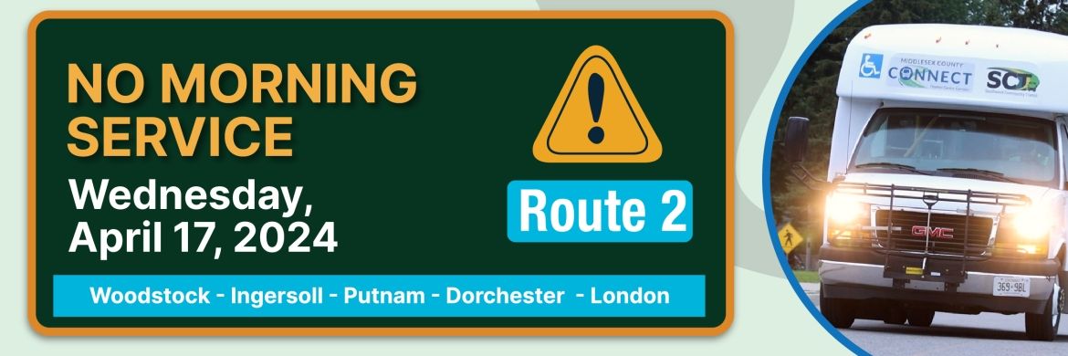 No Service AM - Route 2