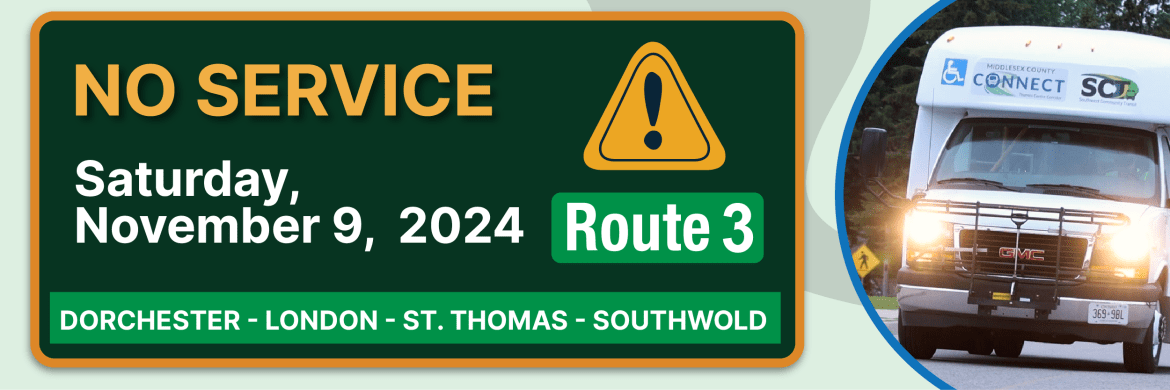 No Service banner_Route 3