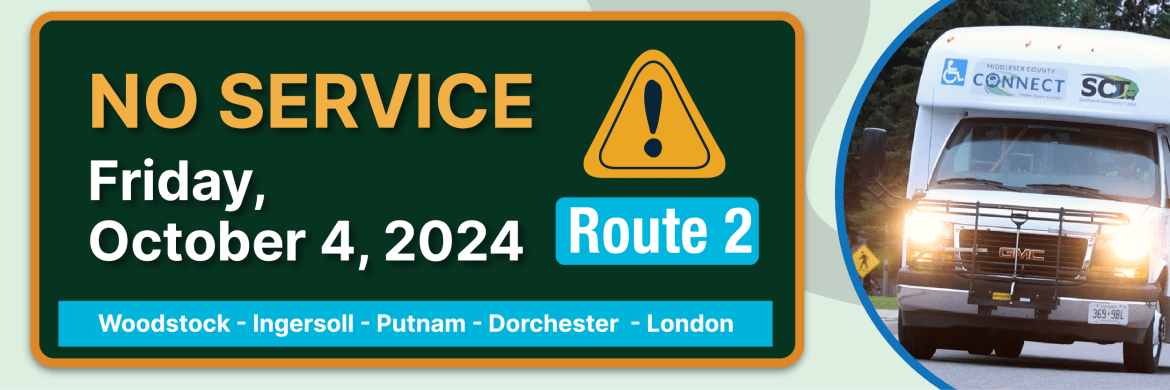 Route 2 no service