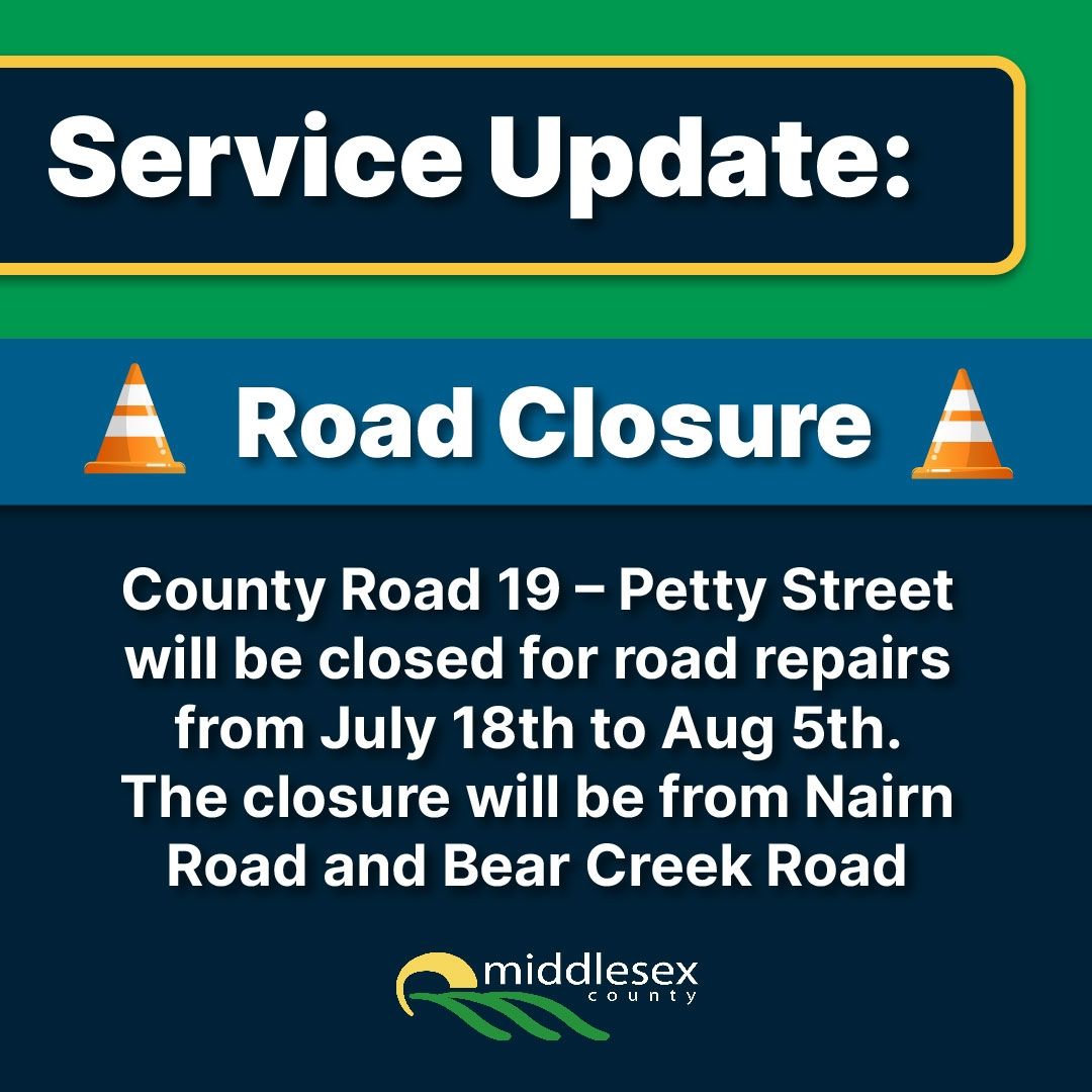 Road closure of Petty Street 