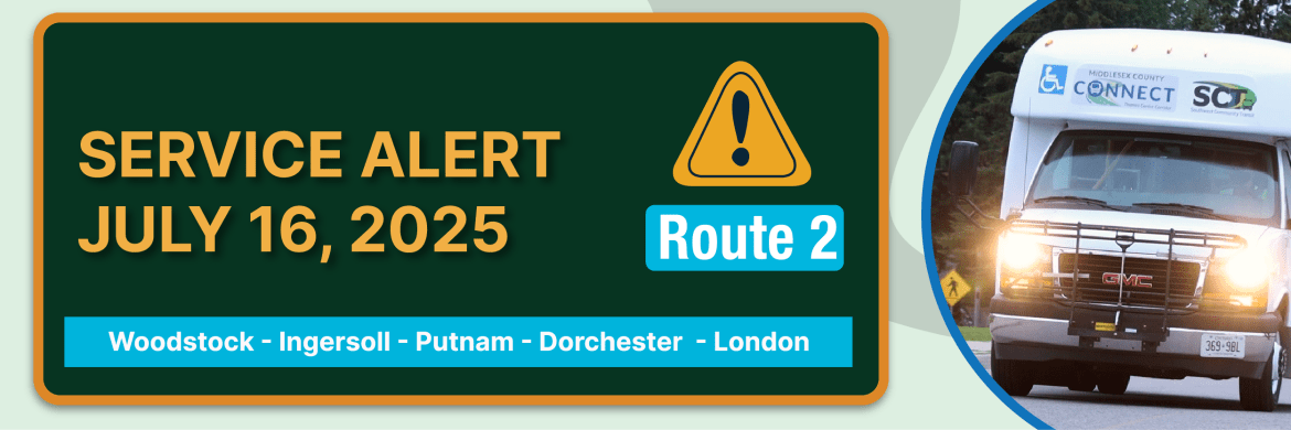 Route 2- Service Alert