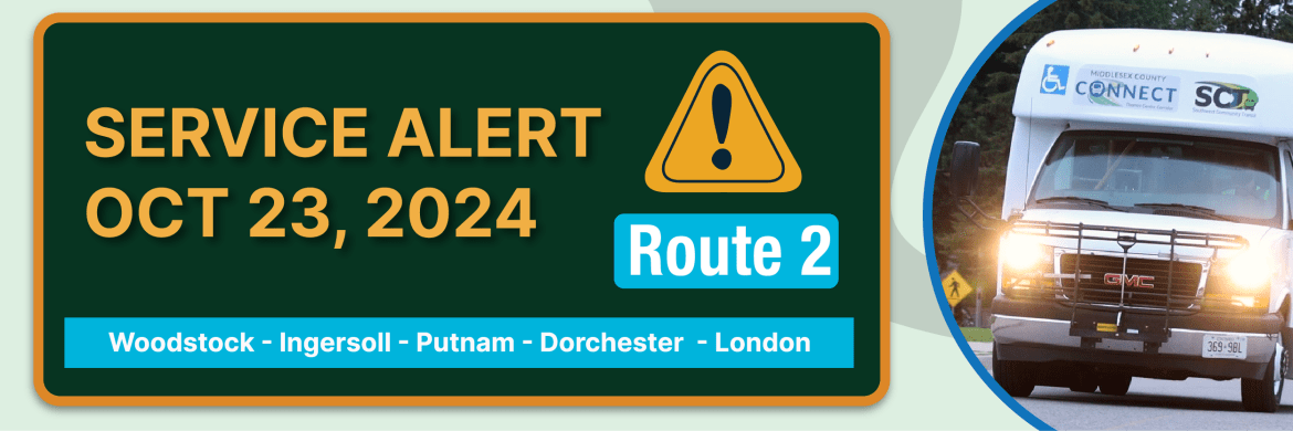 Route 2 - Service Alert