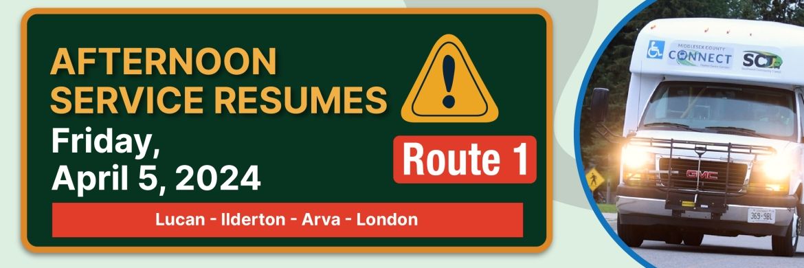 Service Resumes - April 5, 2024