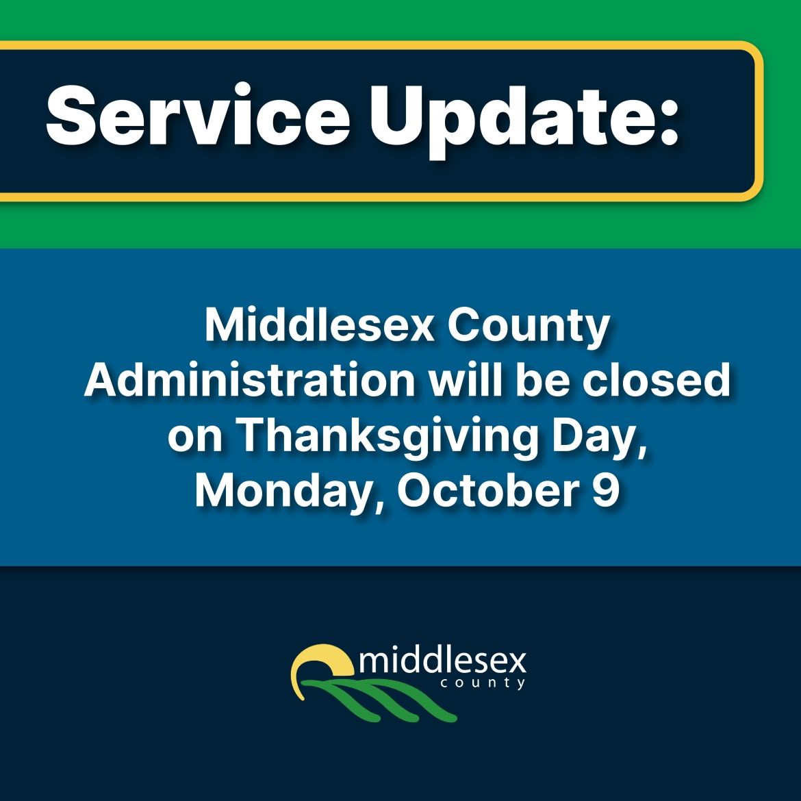 Thanksgiving closure