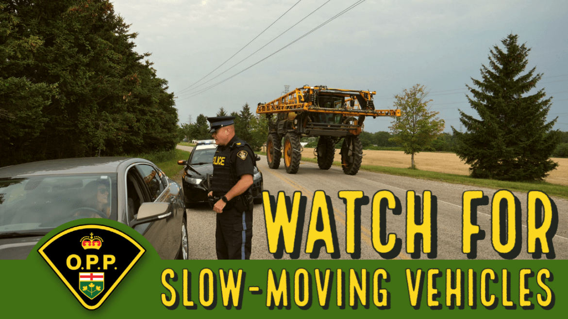 OPP graphic for slow moving vehicles 