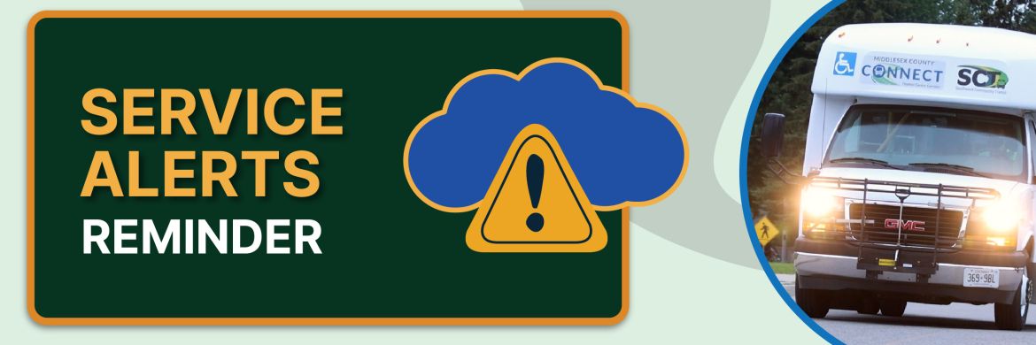 Weather service alert reminder