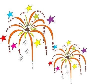 Fireworks graphic