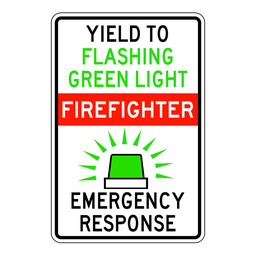 Yield to Flashing Green Light Info Graphic