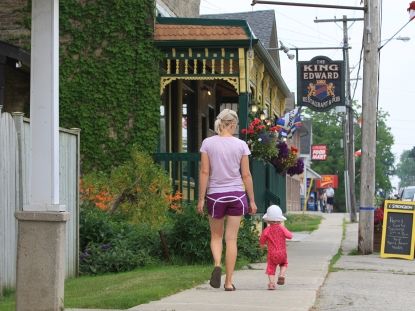 Mother Daughter walk