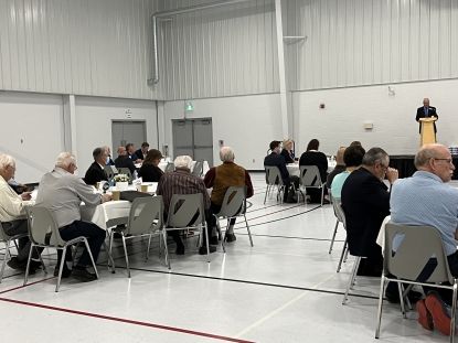 people sitting around a table during Middlesex Day 