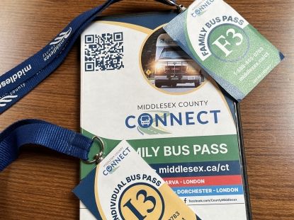 Bus Passes from the Library 