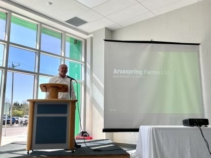 Dale Donaldson Arvaspring Farms Ltd. 