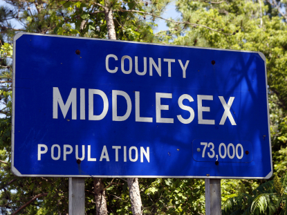 Middlesex County Sign
